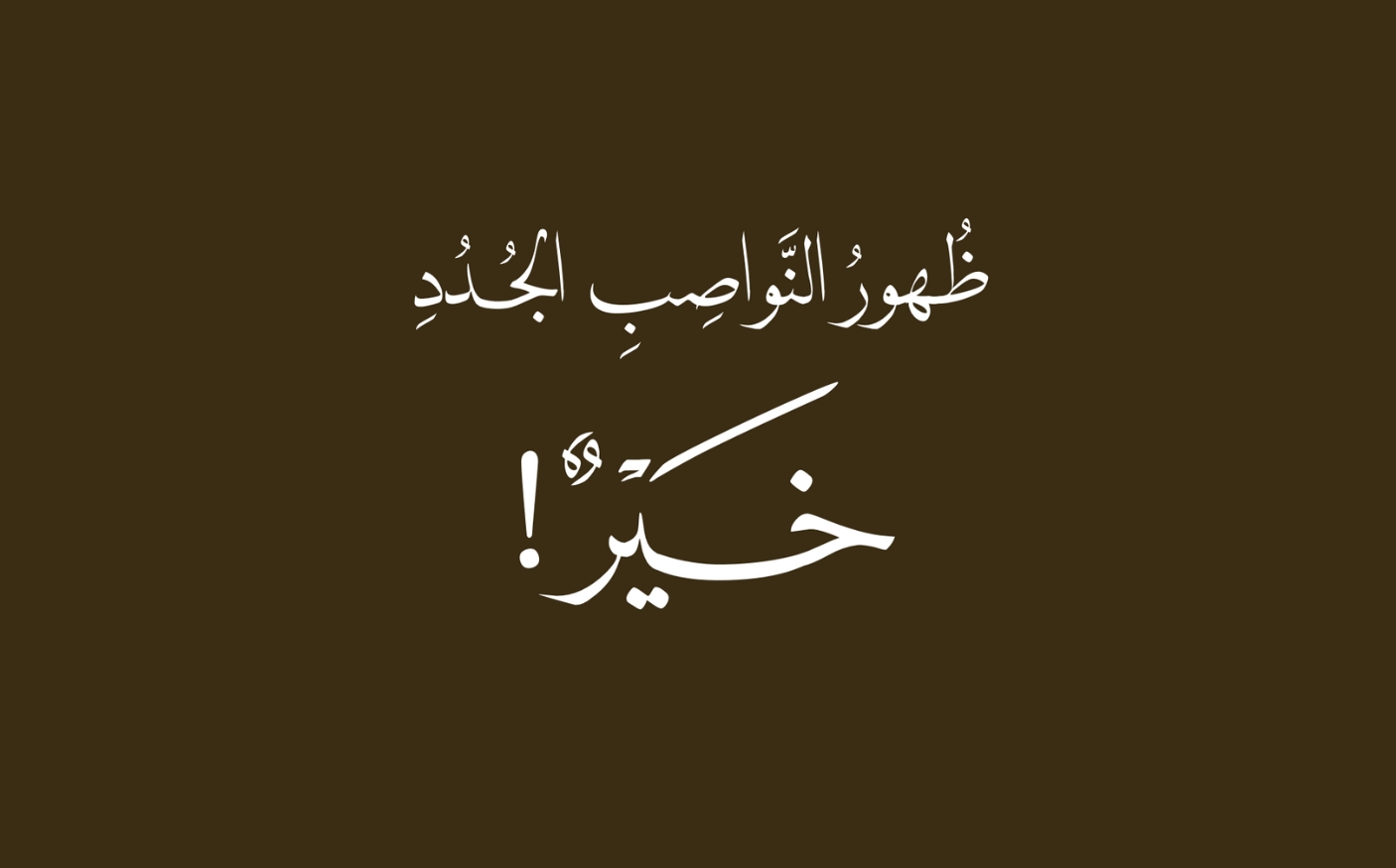 ظهور النواصب الجدد خير!